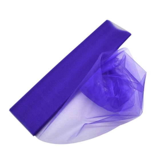 Dekorativna organza ljubičasta