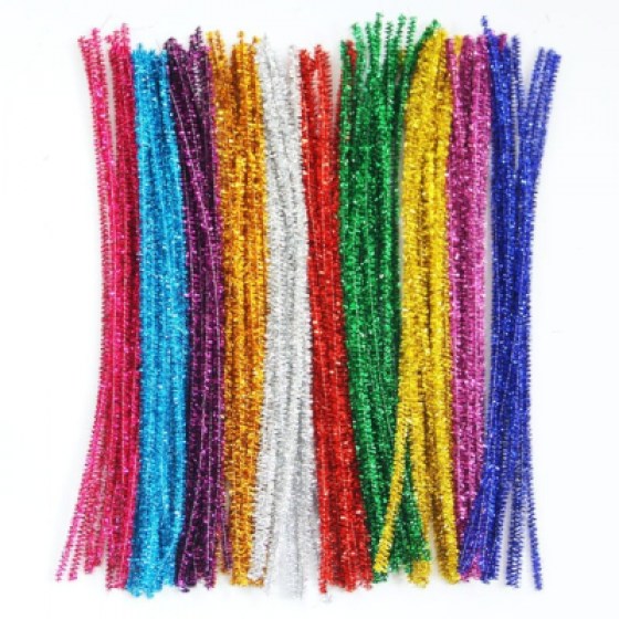 Plišana glitter žica 50kom